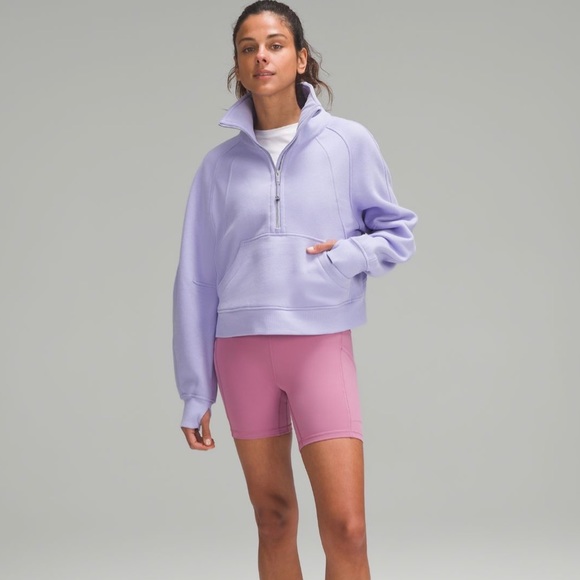 New with Tags - Lululemon - Scuba Oversized Funnel Neck - Lilac Smoke - XS/S - Picture 2 of 7